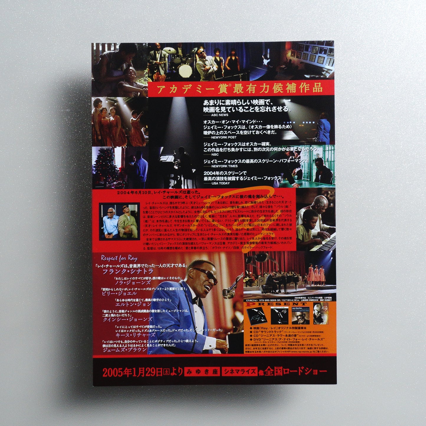 Ray B5 Flyer - reverse