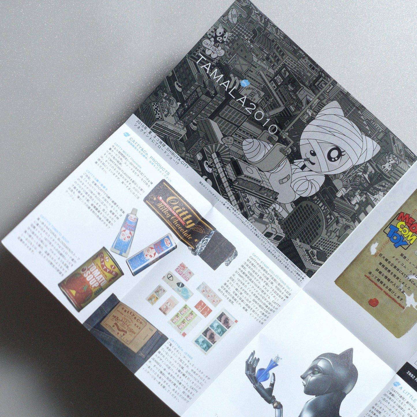 CATTY&CO. Vol.1 — First Issue 2010 Japanese A3 Folded Flyer - side C