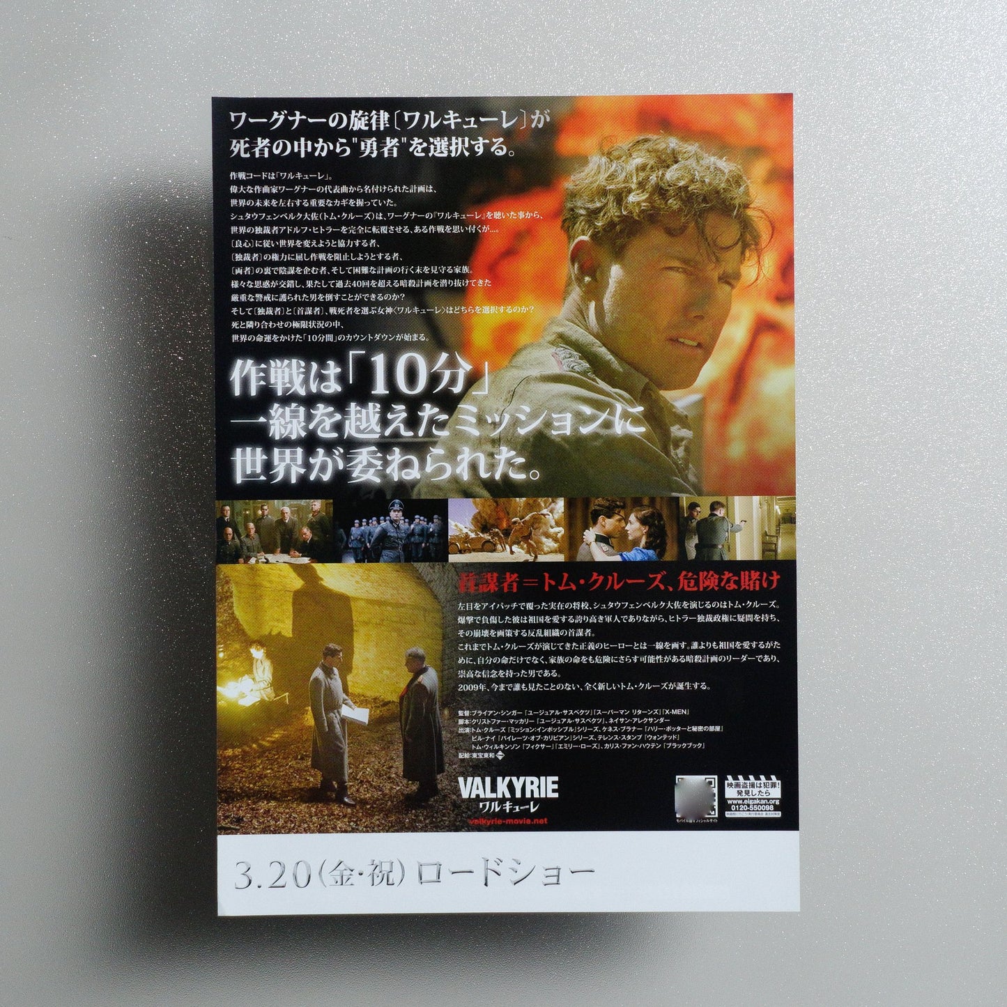 Valkyrie 2009 Japanese B5 Folded Flyer - reverse