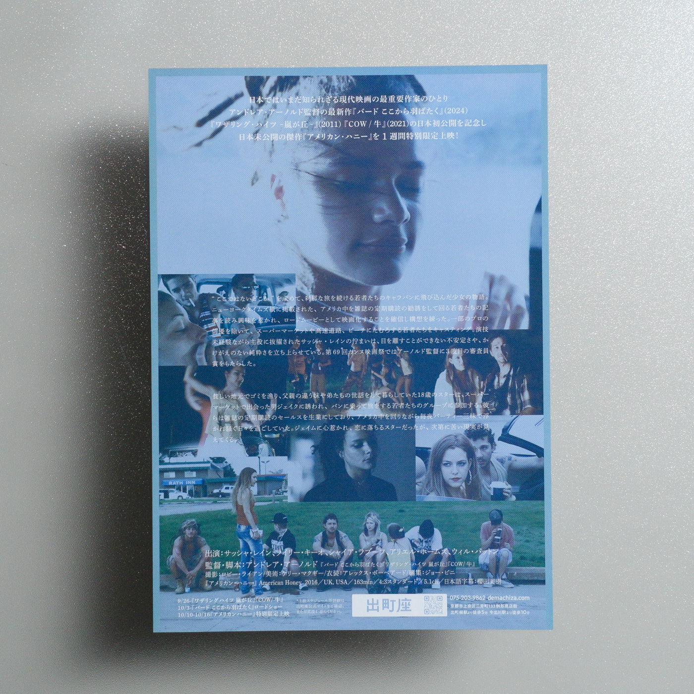 American Honey 2025 Japanese B5 Movie Flyer - reverse