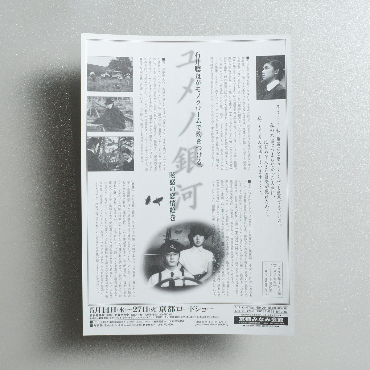 Labyrinth of Dreams B5 Flyer - reverse