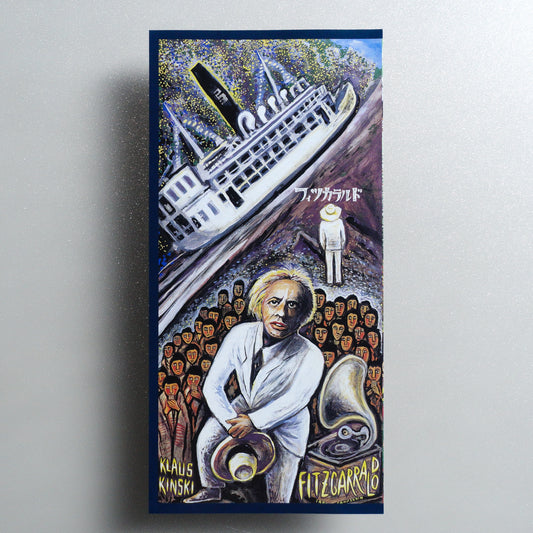 Aguirre / Fitzcarraldo square folded poster - Fitzcarraldo panel