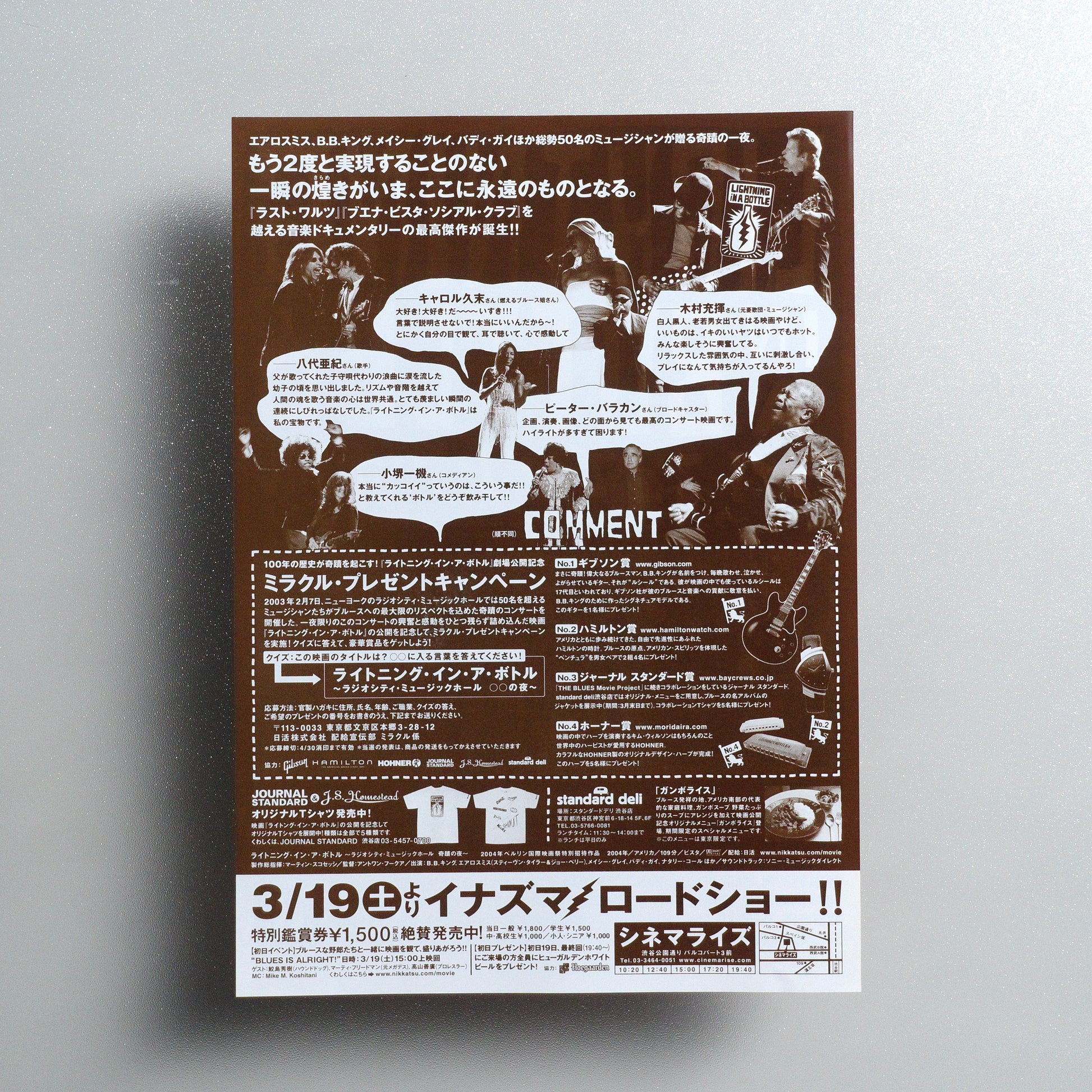 Lightning in a Bottle B5 Flyer - reverse