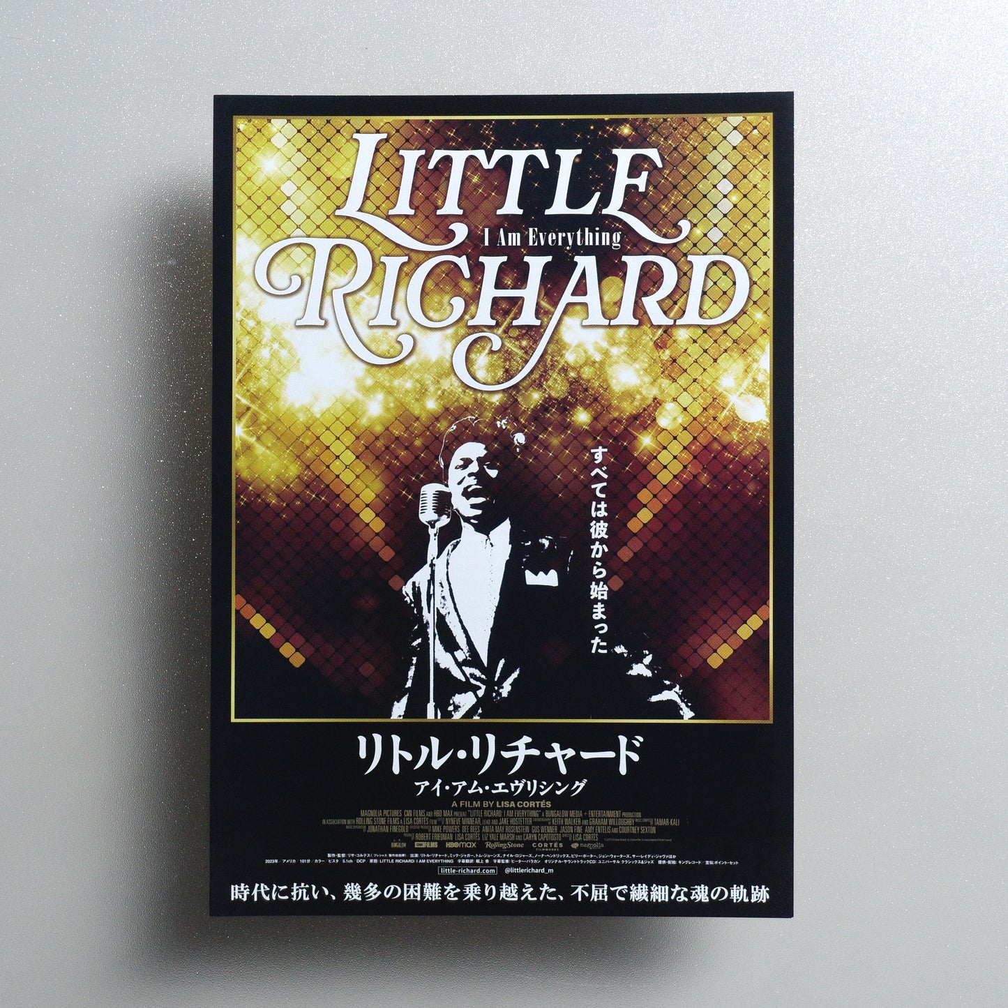 Little Richard: I Am Everything B5 Flyer - front