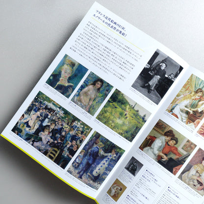Renoir Exhibition A4 Exhibition Flyer - detail