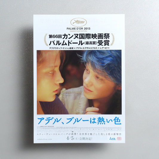 Blue Is the Warmest Colour B5 Flyer - front