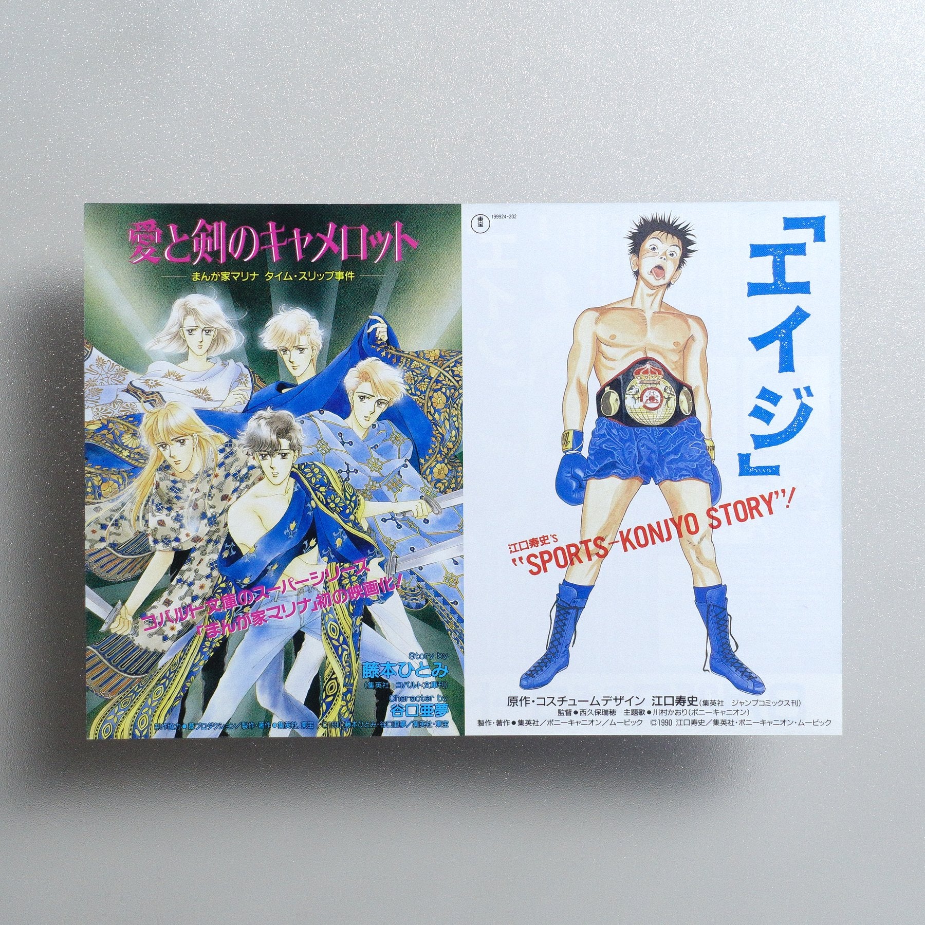 Eiji 1990 Japanese B5 Movie Flyer - front