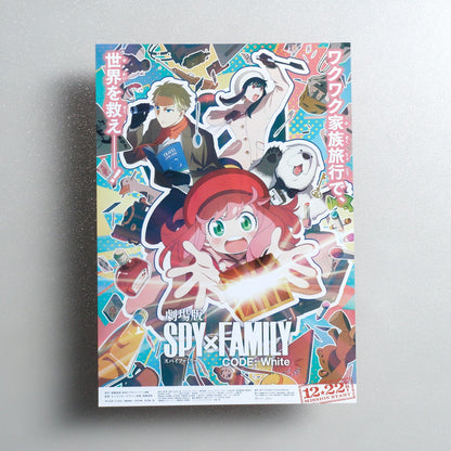 SPY×FAMILY CODE: White 2023 Japanese B5 Movie Flyer - front