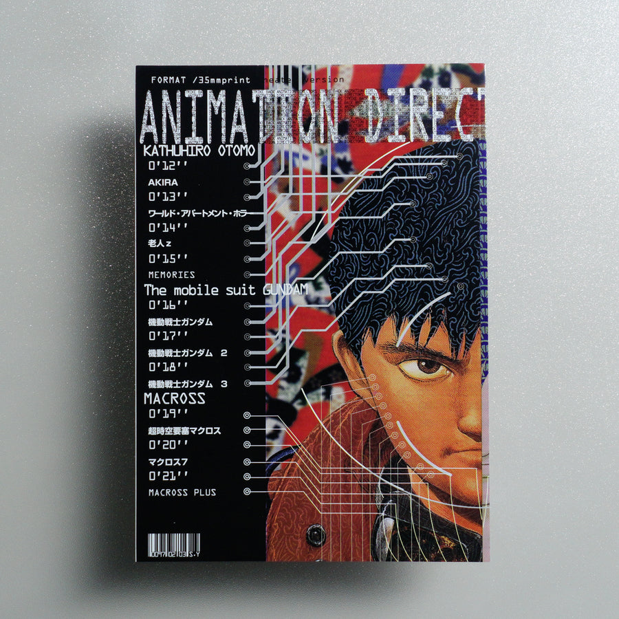 Animation Directors Strike Back 1997 Japanese B5 Folded Flyer - reverse