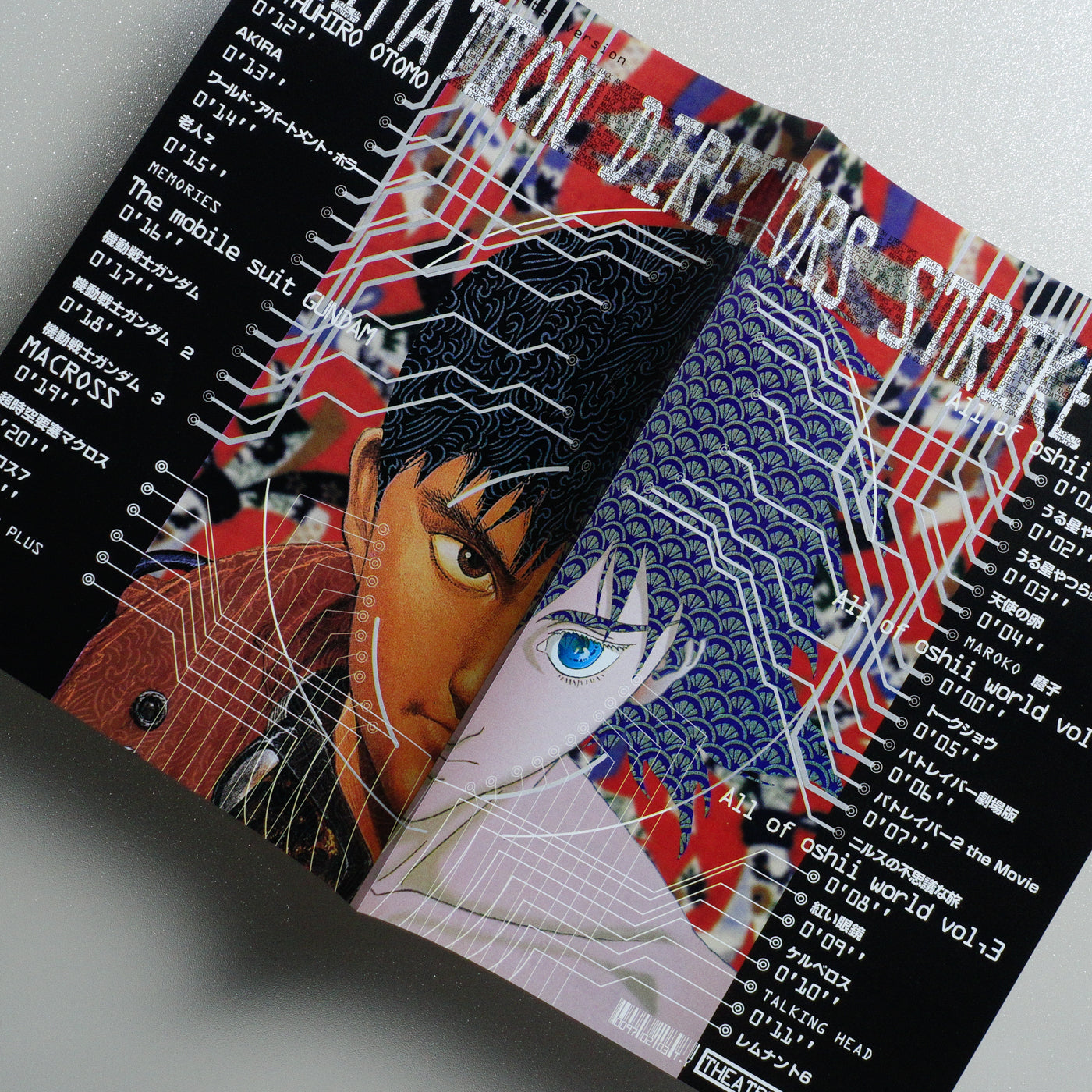 Animation Directors Strike Back 1997 Japanese B5 Folded Flyer - side C