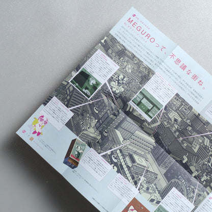 TAMALA2010 Project Vol. 4: CATTY & Co. Special Issue — Meguro Past and Present 2002 Japanese B5 Exhibition Flyer - side C