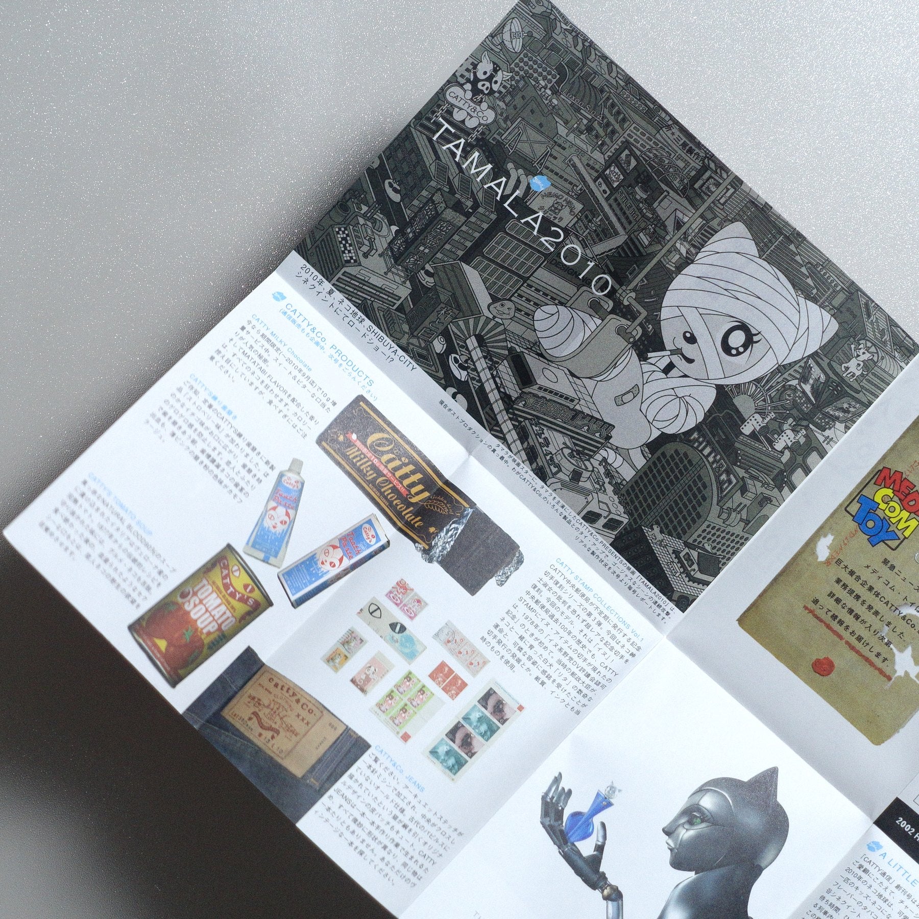 CATTY&CO. Vol.1 — First Issue 2010 Japanese A3 Folded Flyer - side C