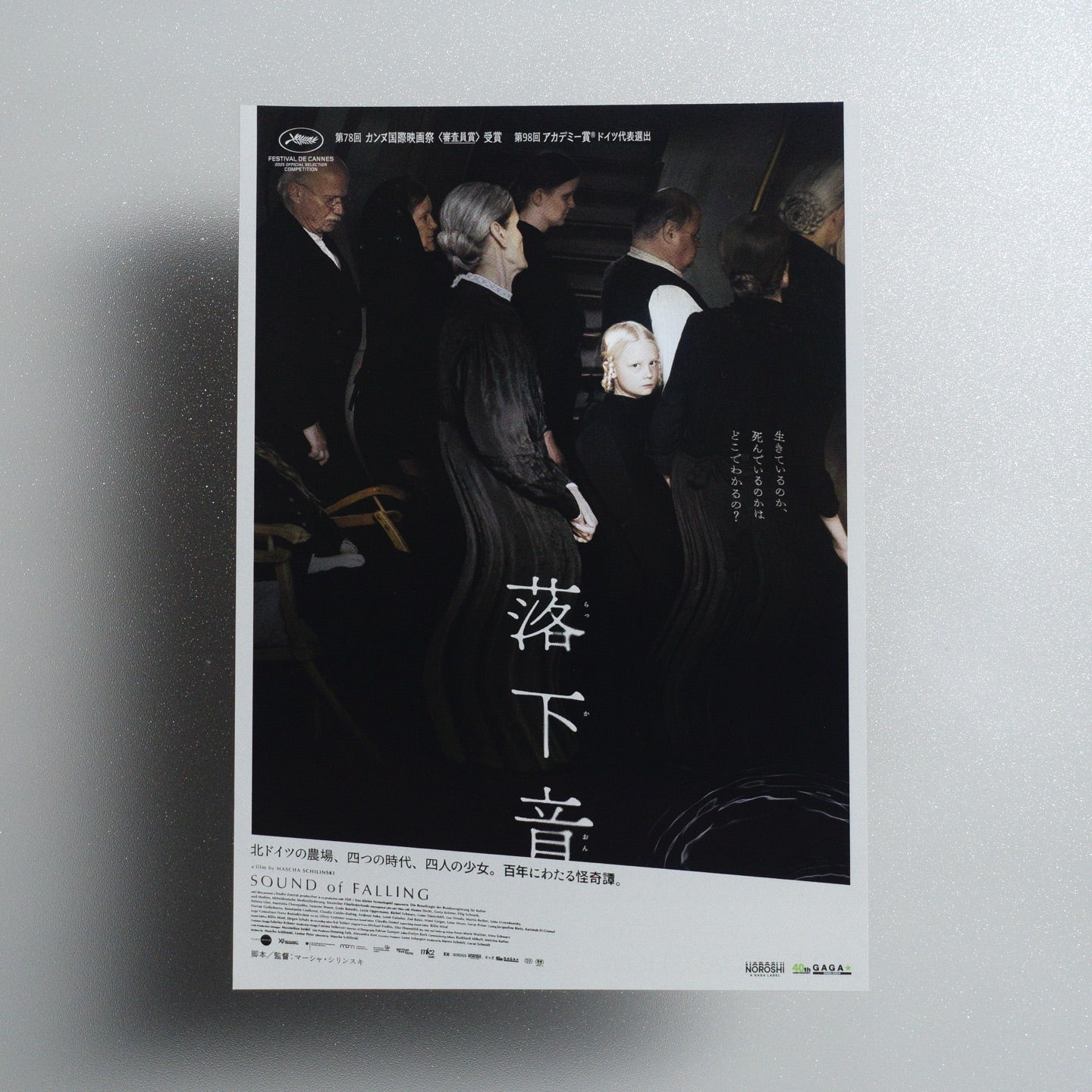 Sound of Falling 2025 Japanese B5 Movie Flyer - front