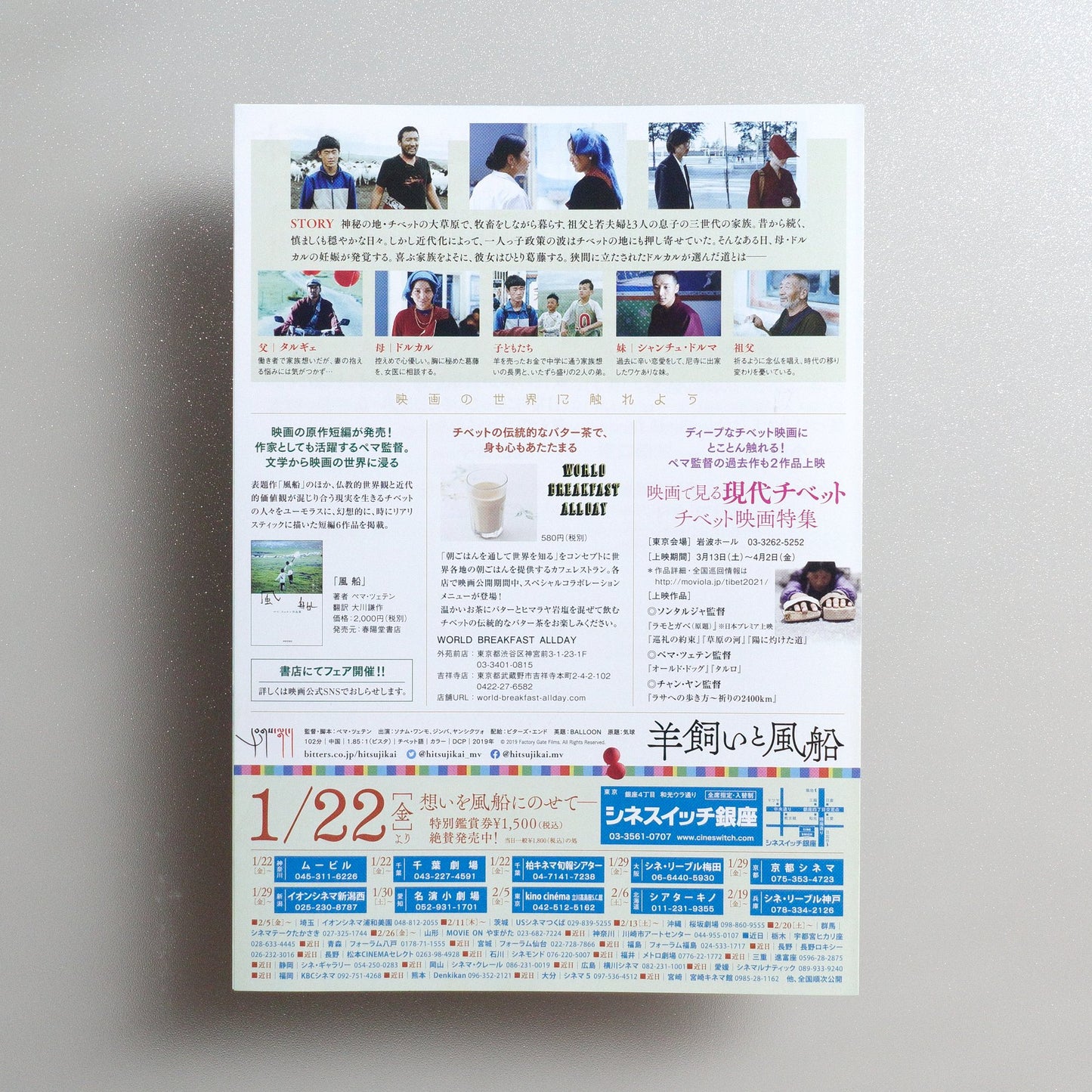 Balloon 2020 Japanese B5 Folded Flyer - side D