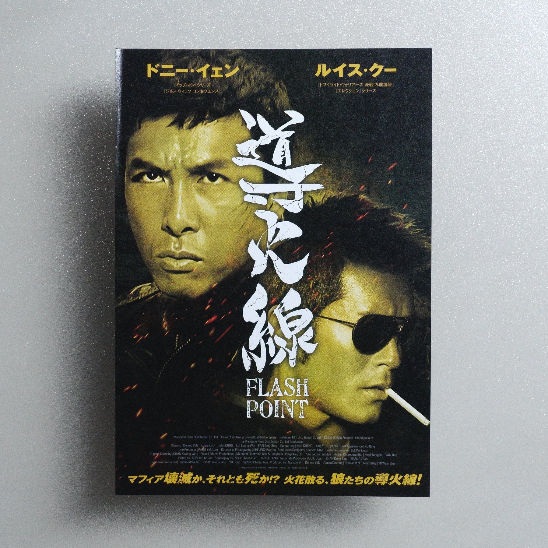 Flash Point 2025 Japanese B5 Movie Flyer - front