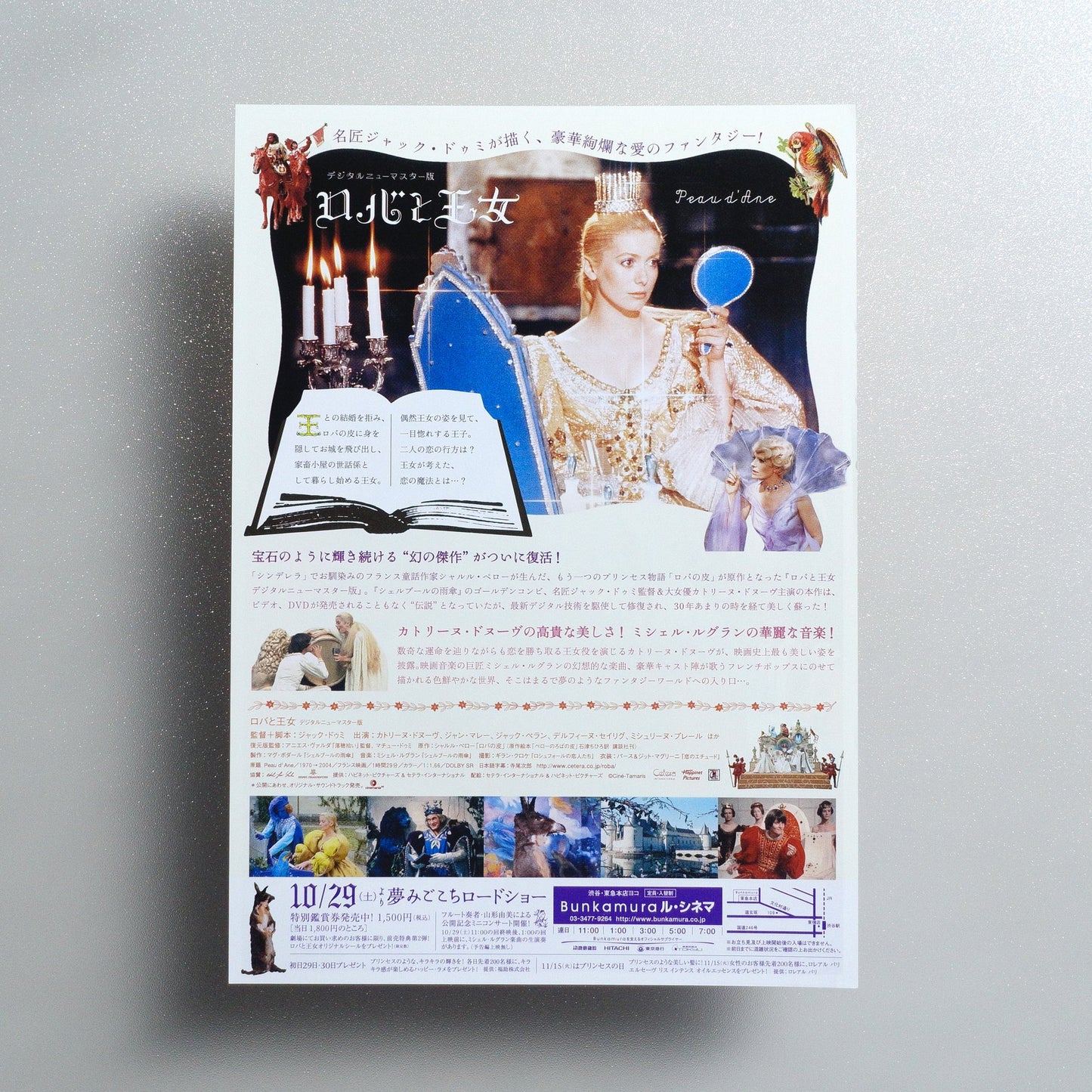 Donkey Skin 2005 Japanese B5 Movie Flyer - reverse