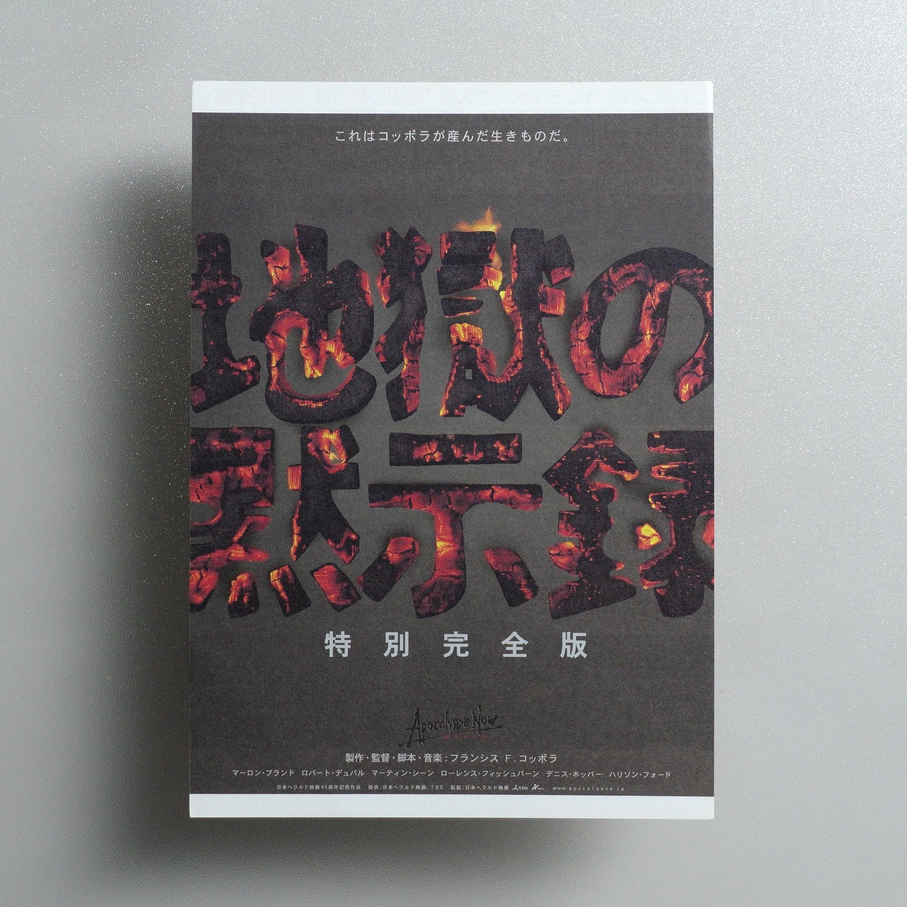 Apocalypse Now Redux 2001 Japanese B5 Movie Flyer - front