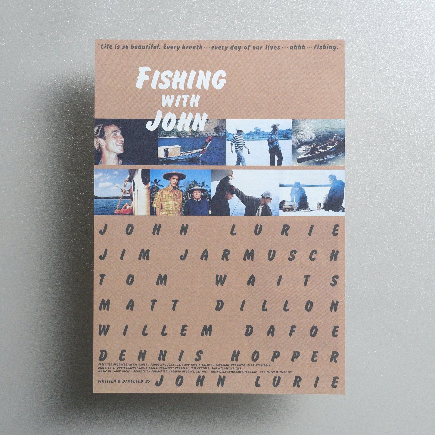 Fishing with John 1998 Japanese B5 Screening Flyer - front