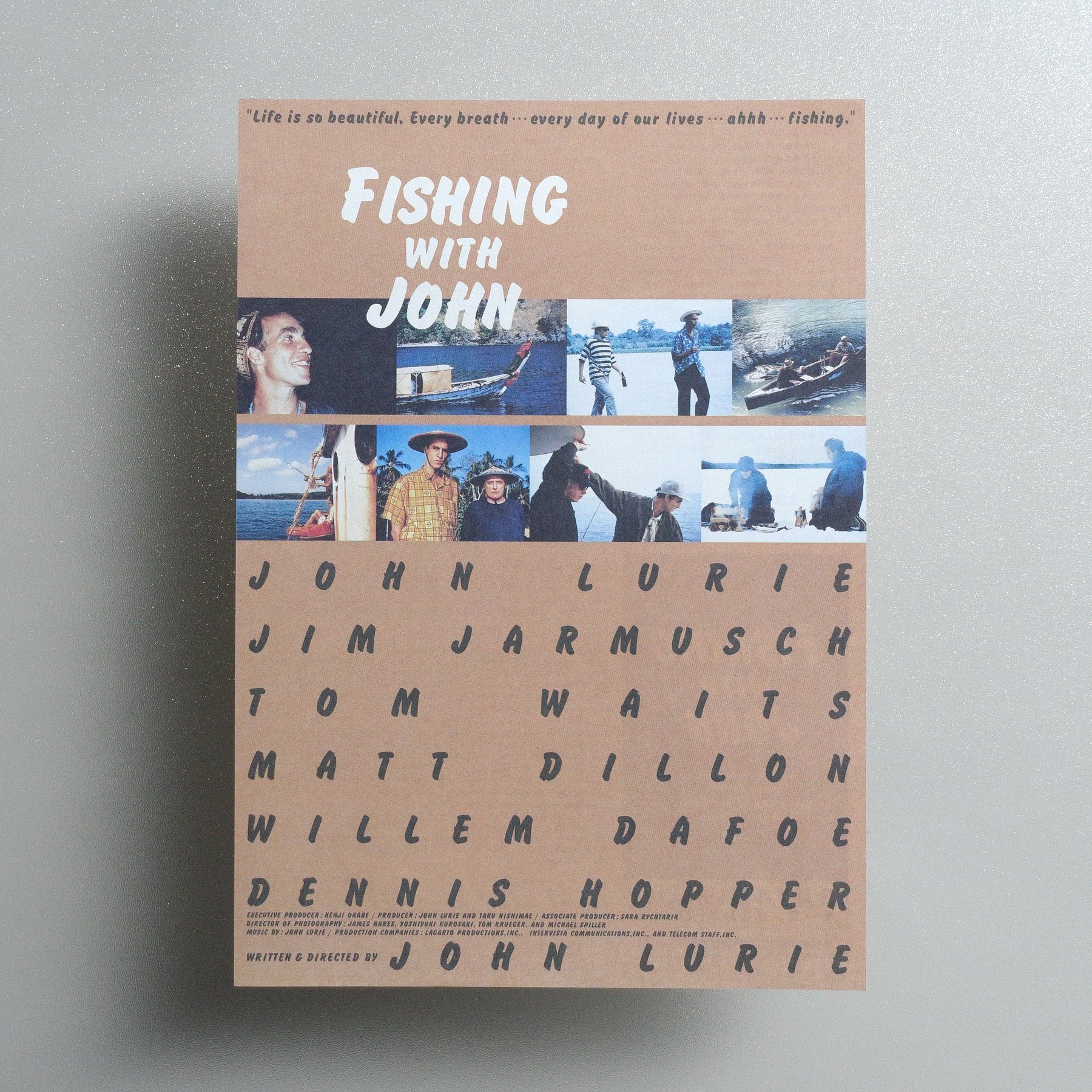 Fishing with John 1998 Japanese B5 Screening Flyer - front
