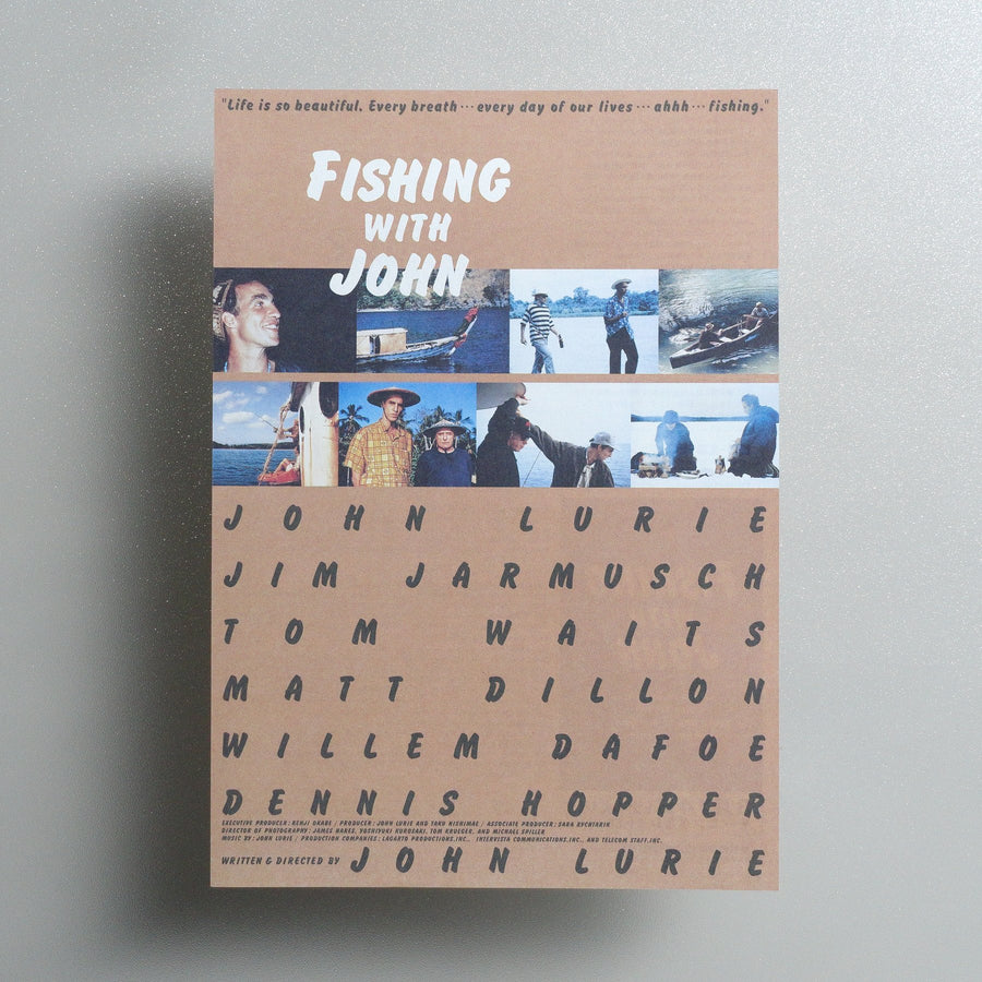 Fishing with John 1998 Japanese B5 Screening Flyer - front