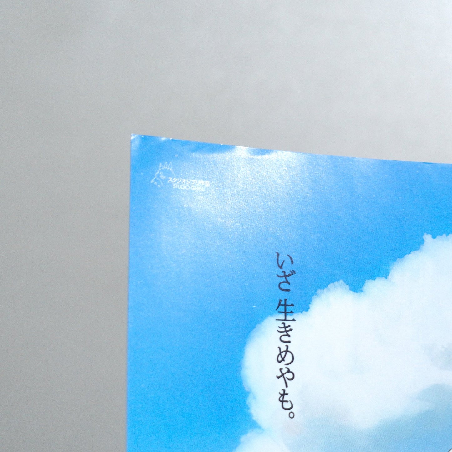 The Wind Rises 2013 Japanese B5 Movie Flyer - reverse