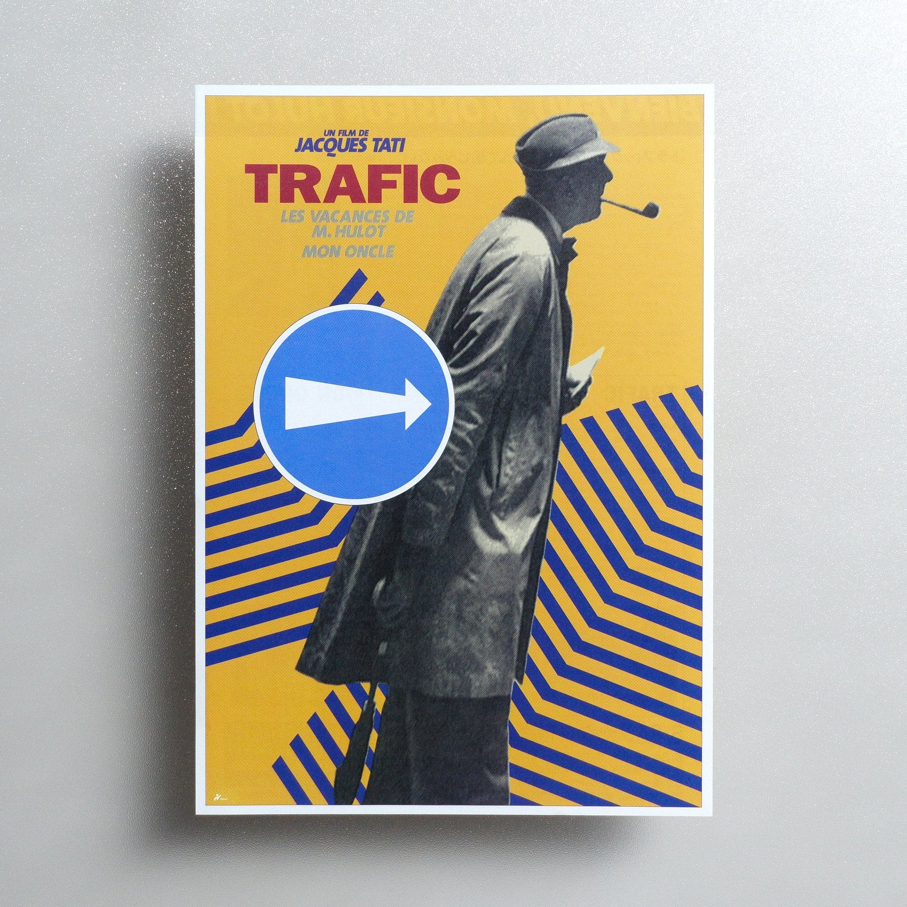 Jacques Tati Special Late Roadshow 1995 Japanese B5 Screening Flyer - front