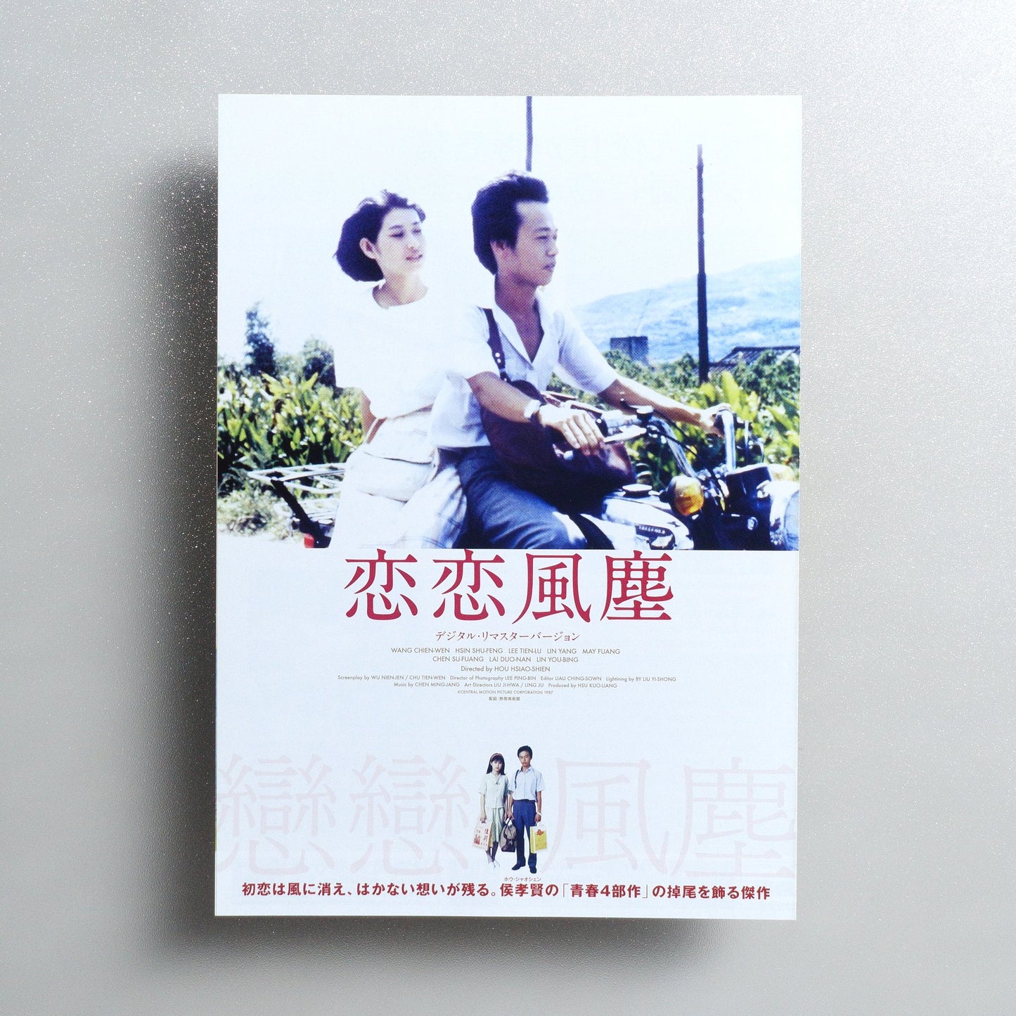 Dust in the Wind 2016 Japanese B5 Movie Flyer - front
