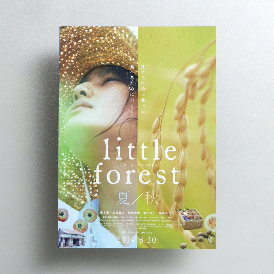 Little Forest: Summer 2014 Japanese B5 Movie Flyer - front