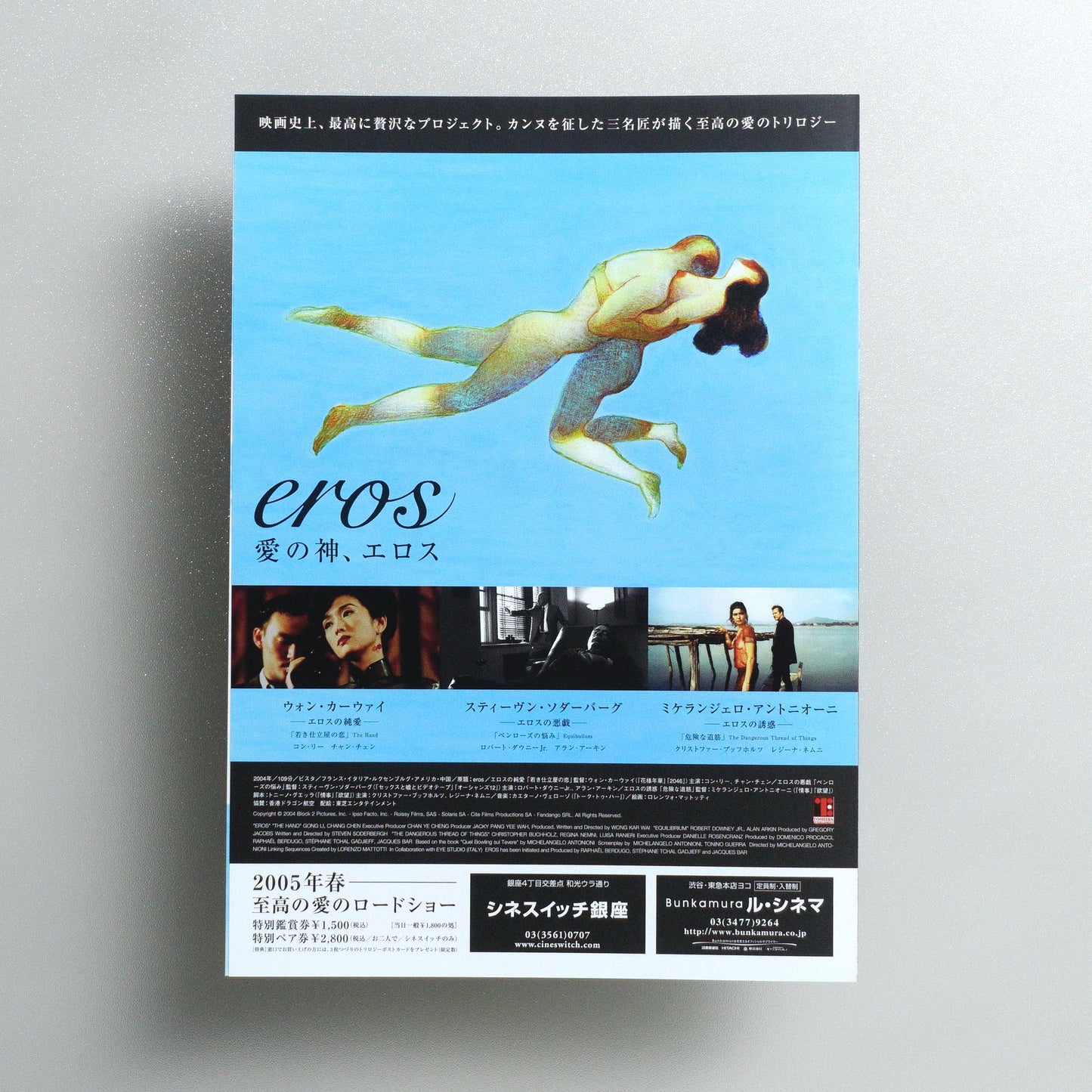 Eros 2005 Japanese B5 Folded Flyer - side C