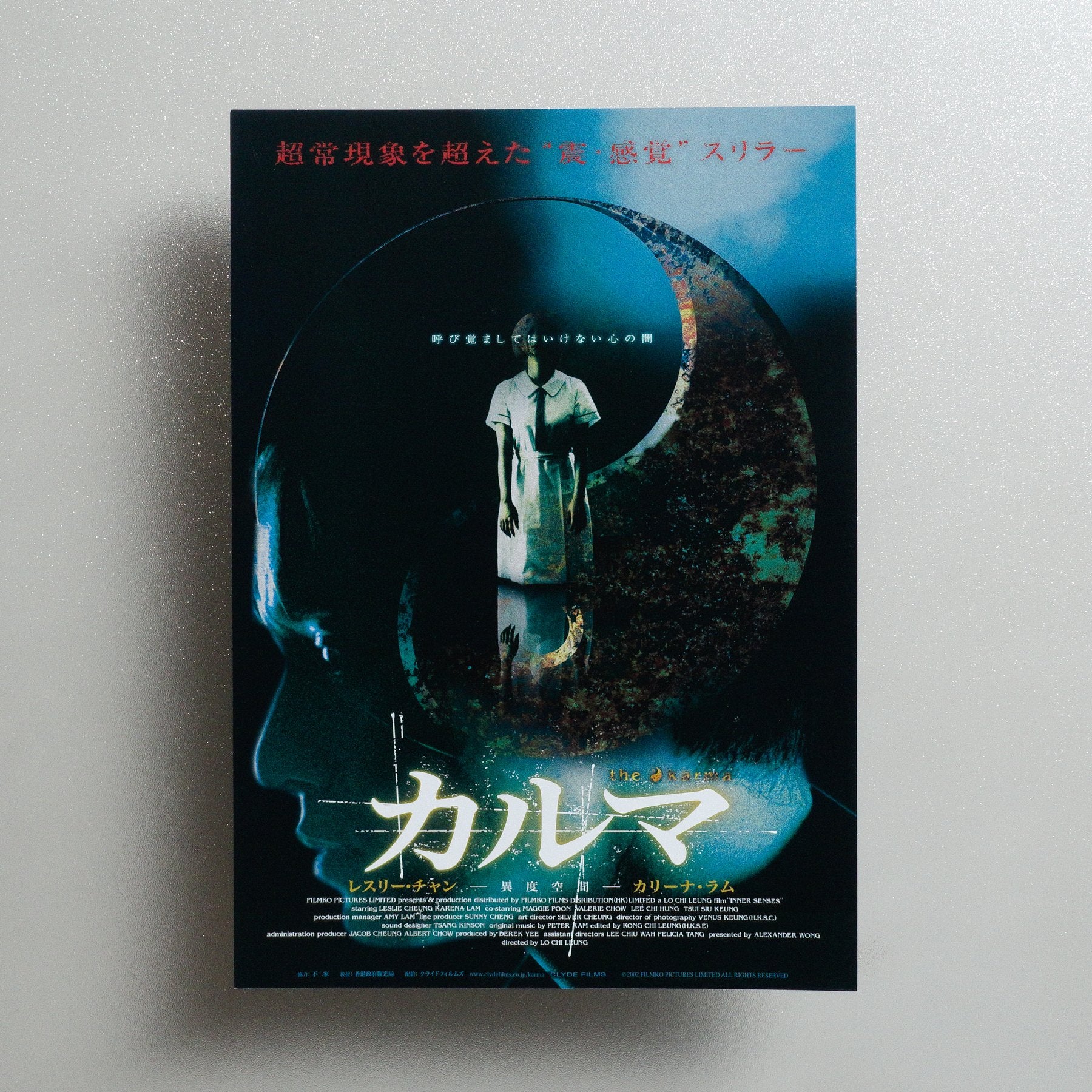 Inner Senses 2002 Japanese B5 Movie Flyer - front