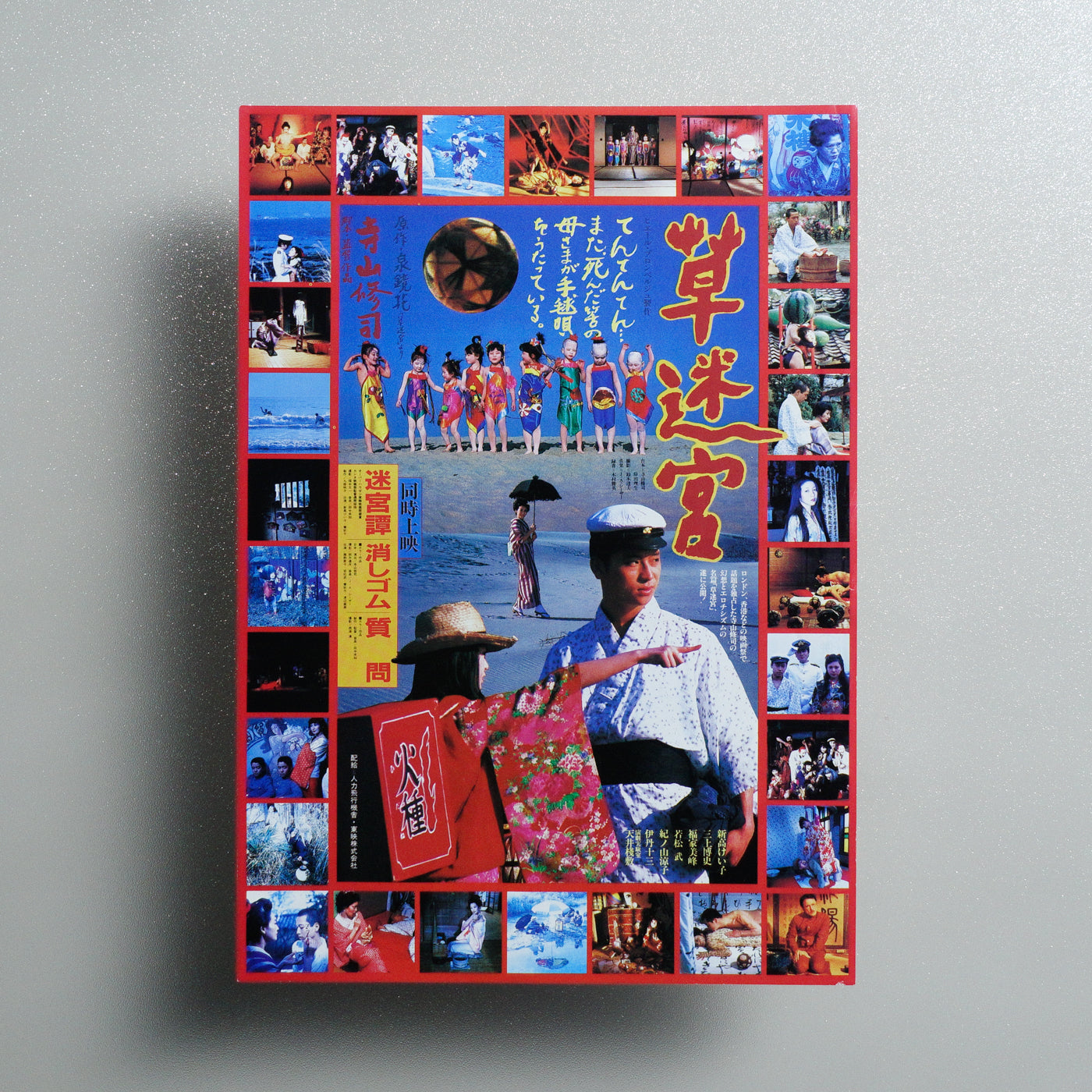 Grass Labyrinth 1984 Japanese B5 Movie Flyer - front