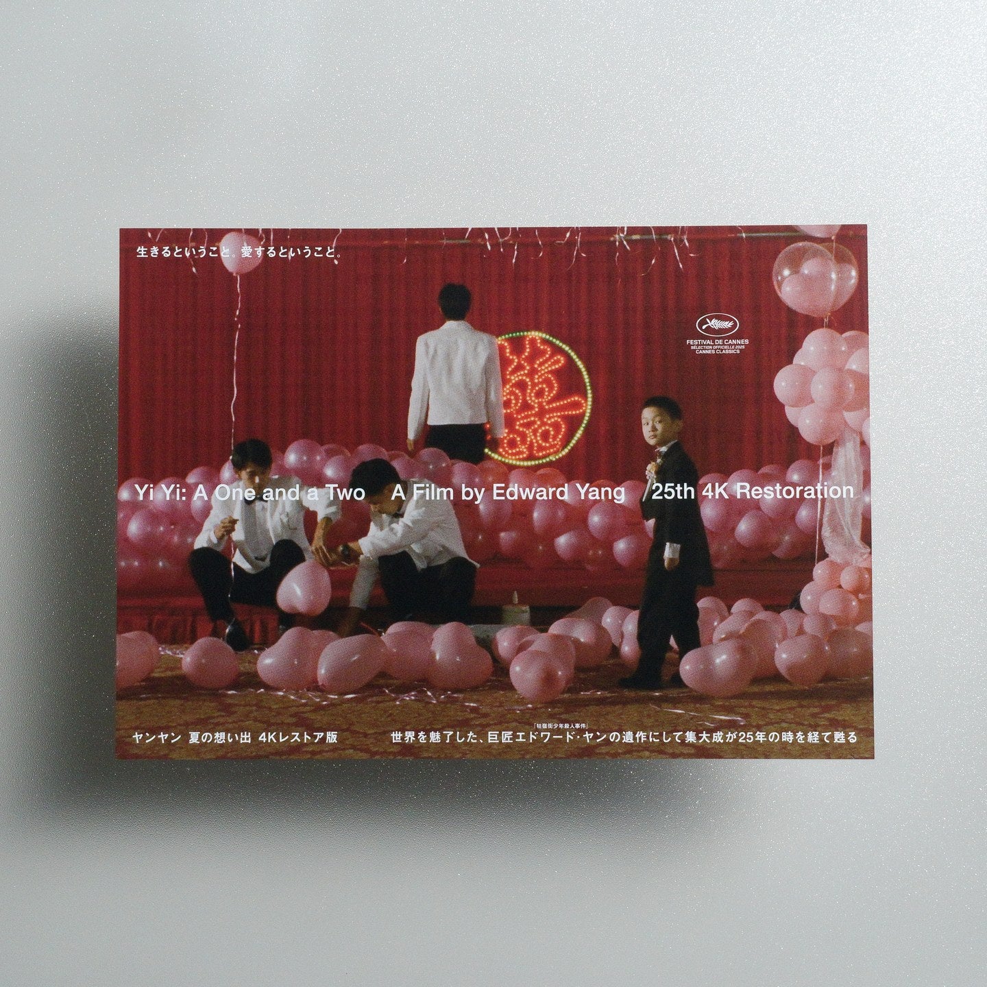 Yi Yi: A One and a Two 2025 Japanese B5 Movie Flyer - front