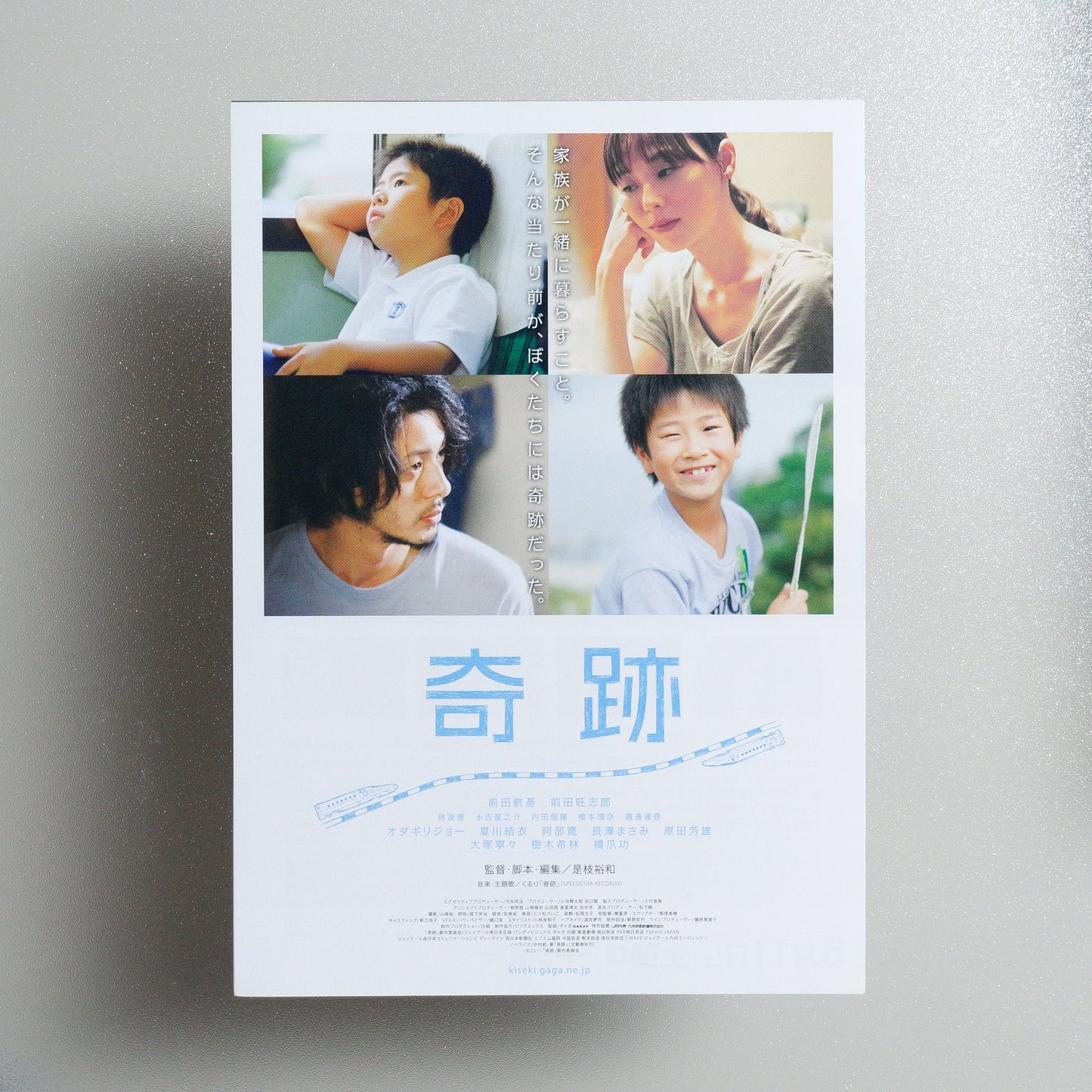 I Wish 2011 Japanese B5 Folded Flyer - reverse
