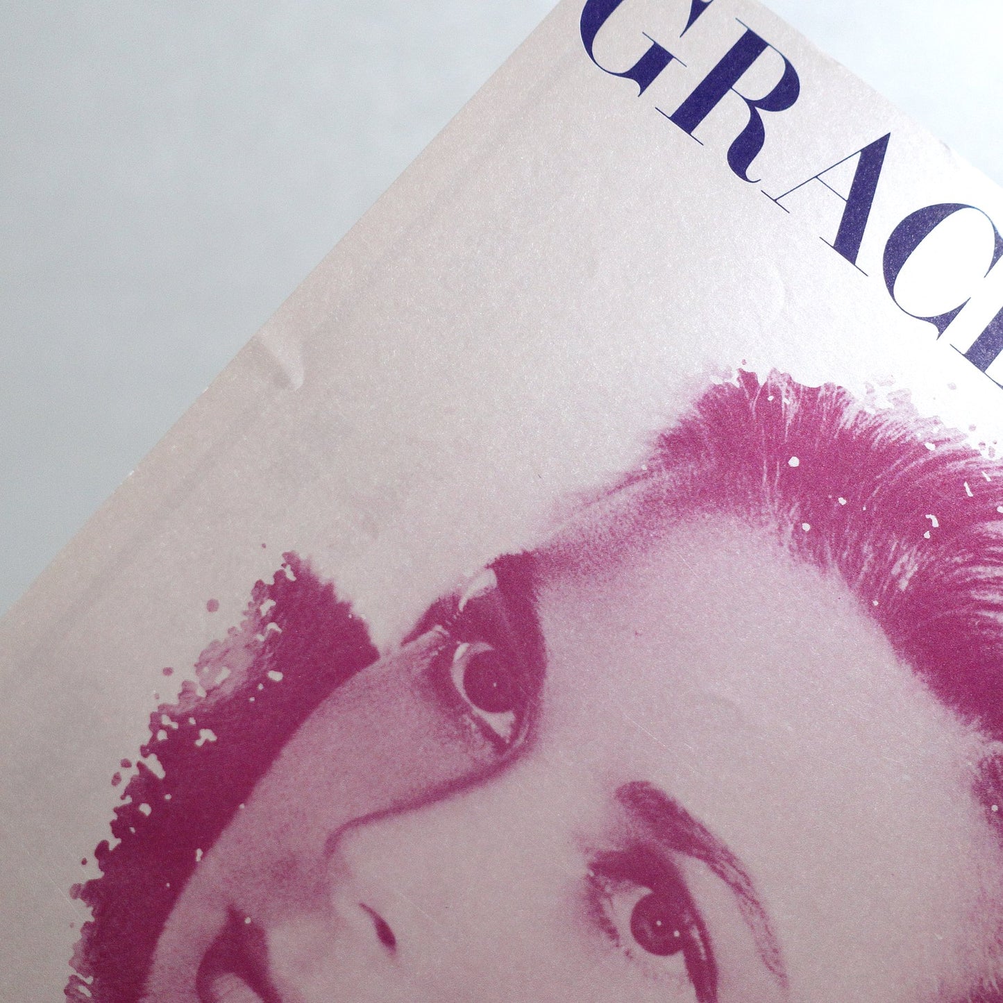 Grace Kelly Special Screening Program 1989 Japanese B5 Screening Flyer - reverse