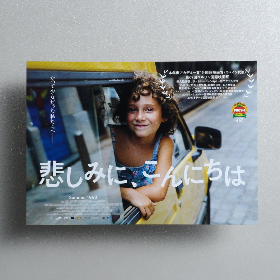 Summer 1993 2018 Japanese B5 Movie Flyer - front