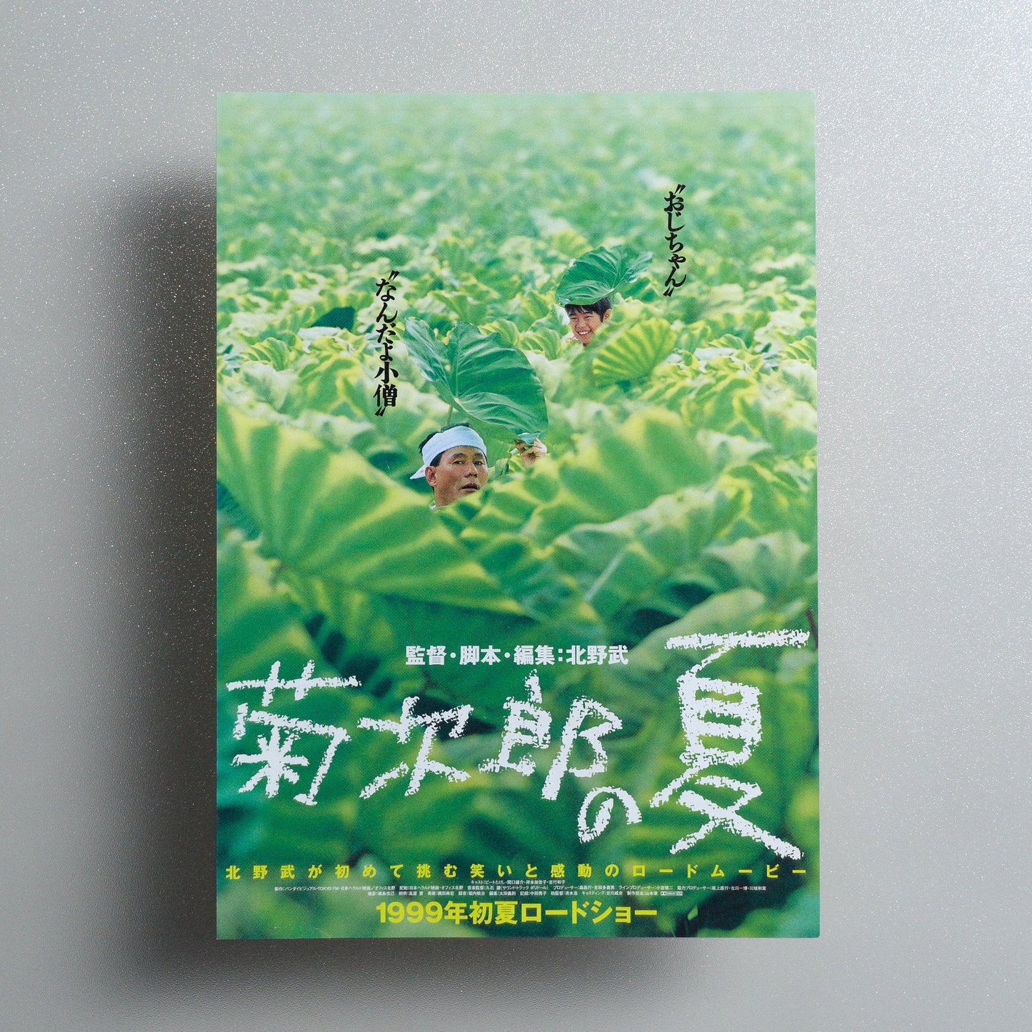 Kikujiro 1999 Japanese B5 Movie Flyer - front