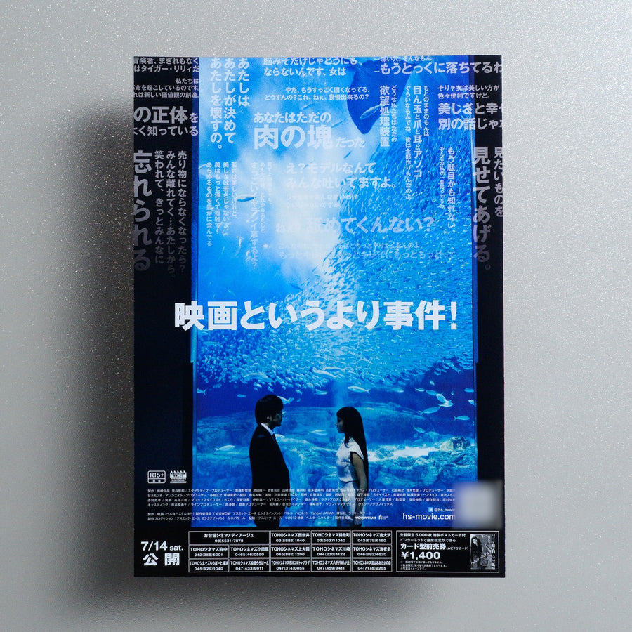 Helter Skelter 2012 Japanese B5 Folded Flyer - reverse