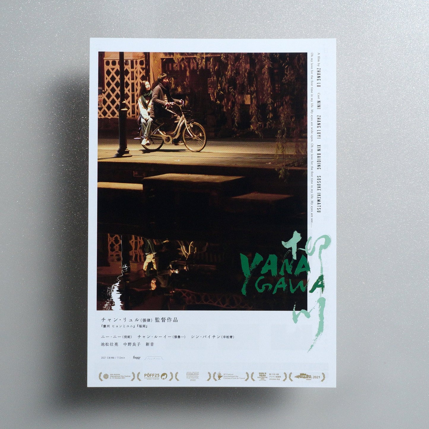Yanagawa 2022 Japanese B5 Movie Flyer - front