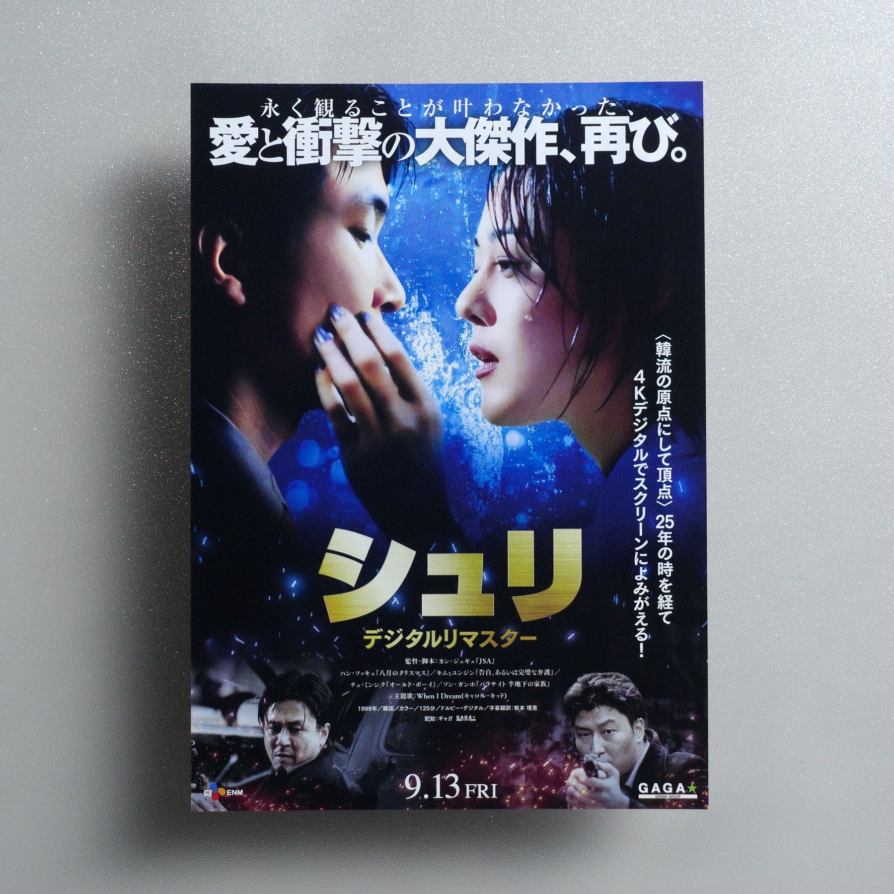 Shiri 2024 Japanese B5 Movie Flyer - front