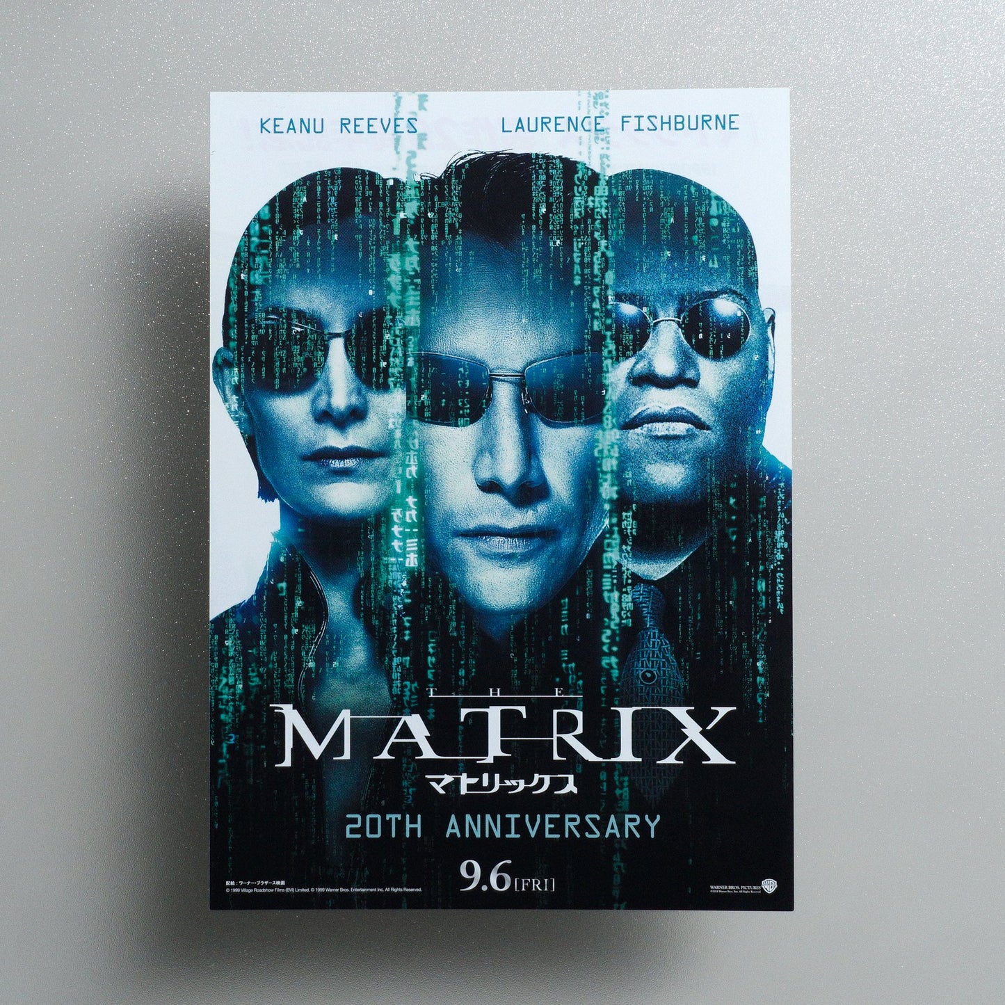 The Matrix 2019 Japanese B5 Movie Flyer - front