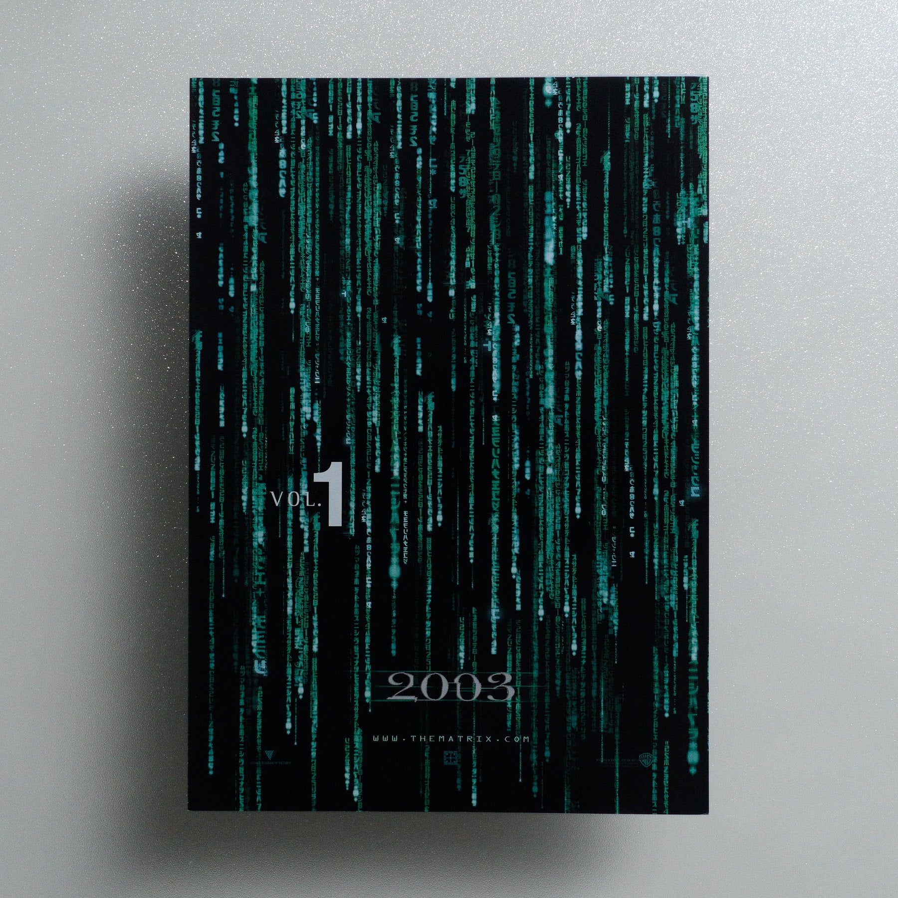 Year of the Matrix 2003 Vol. 1 2002 Japanese B5 Folded Flyer - front