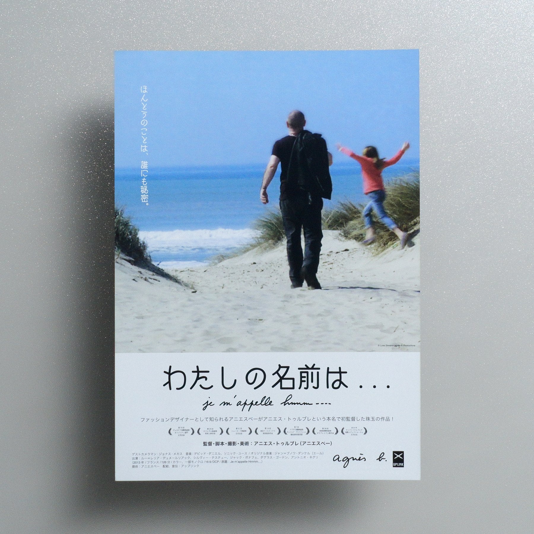 My Name Is Hmmm... 2015 Japanese B5 Screening Flyer - front