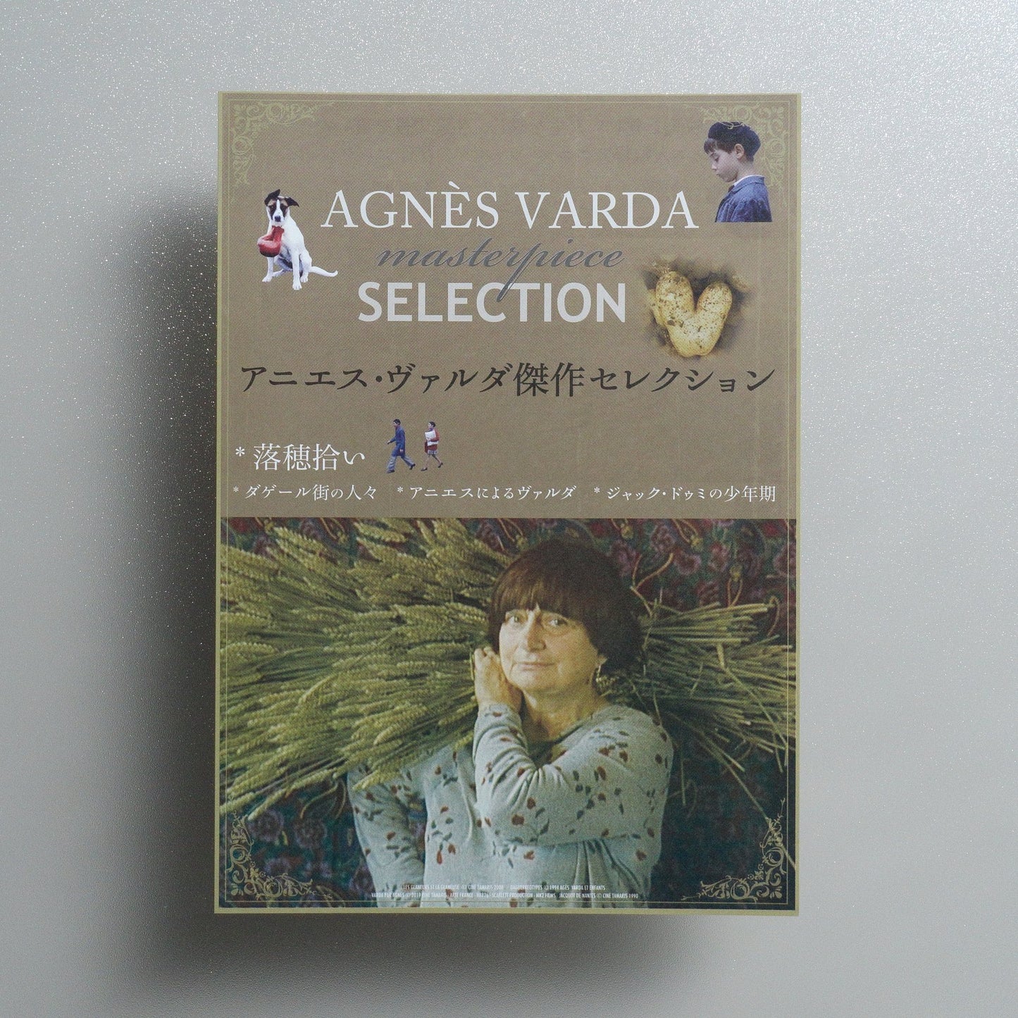 AGNÈS VARDA masterpiece SELECTION 2020 Japanese B5 Screening Flyer - front