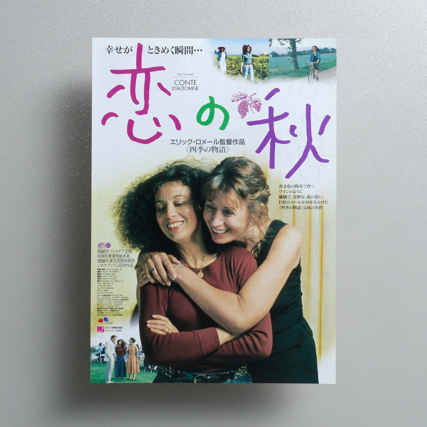 Autumn Tale 1998 Japanese B5 Movie Flyer - front