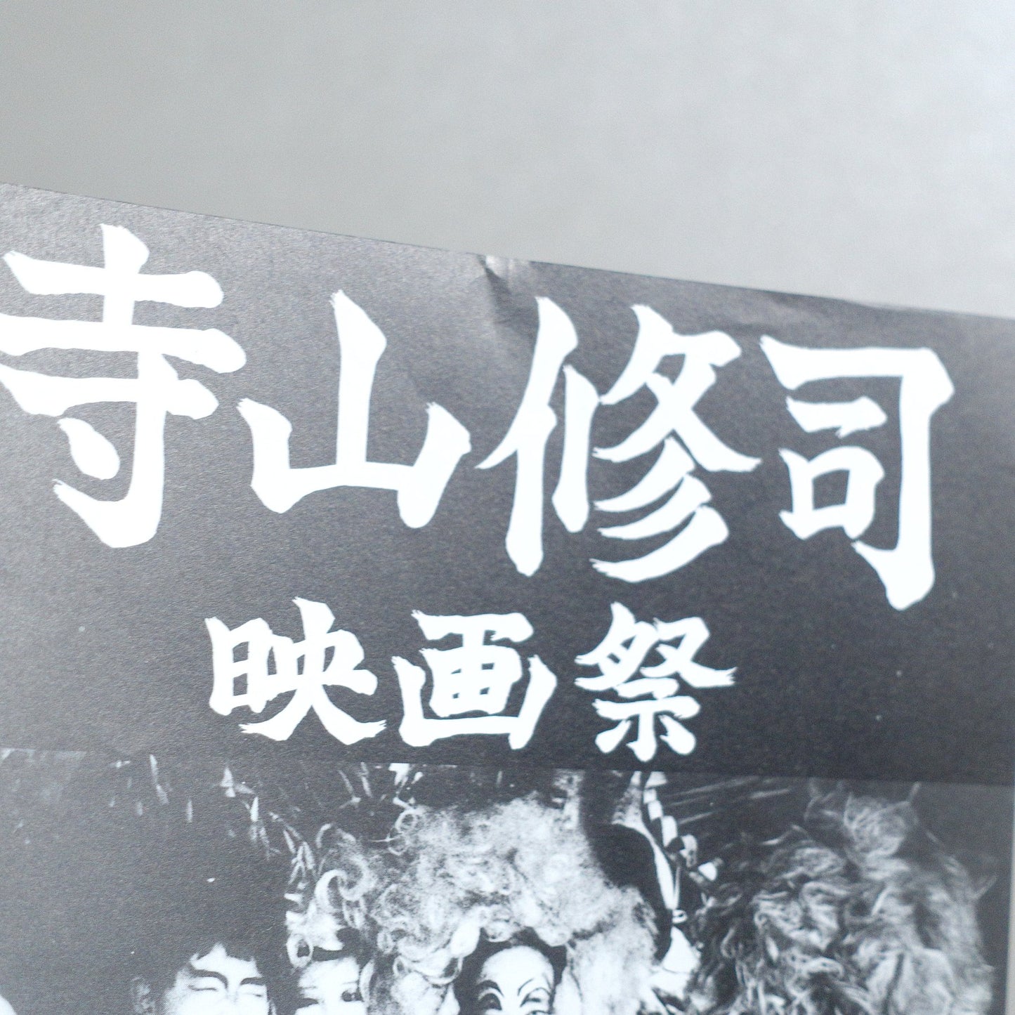 Shuji Terayama Film Festival 1996 Japanese B5 Folded Flyer - reverse