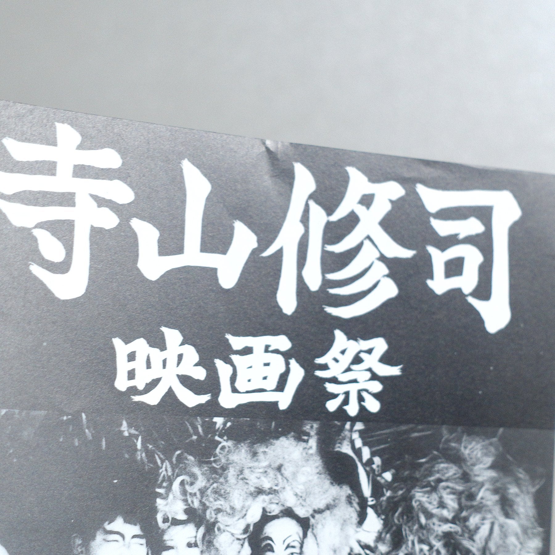Shuji Terayama Film Festival 1996 Japanese B5 Folded Flyer - reverse