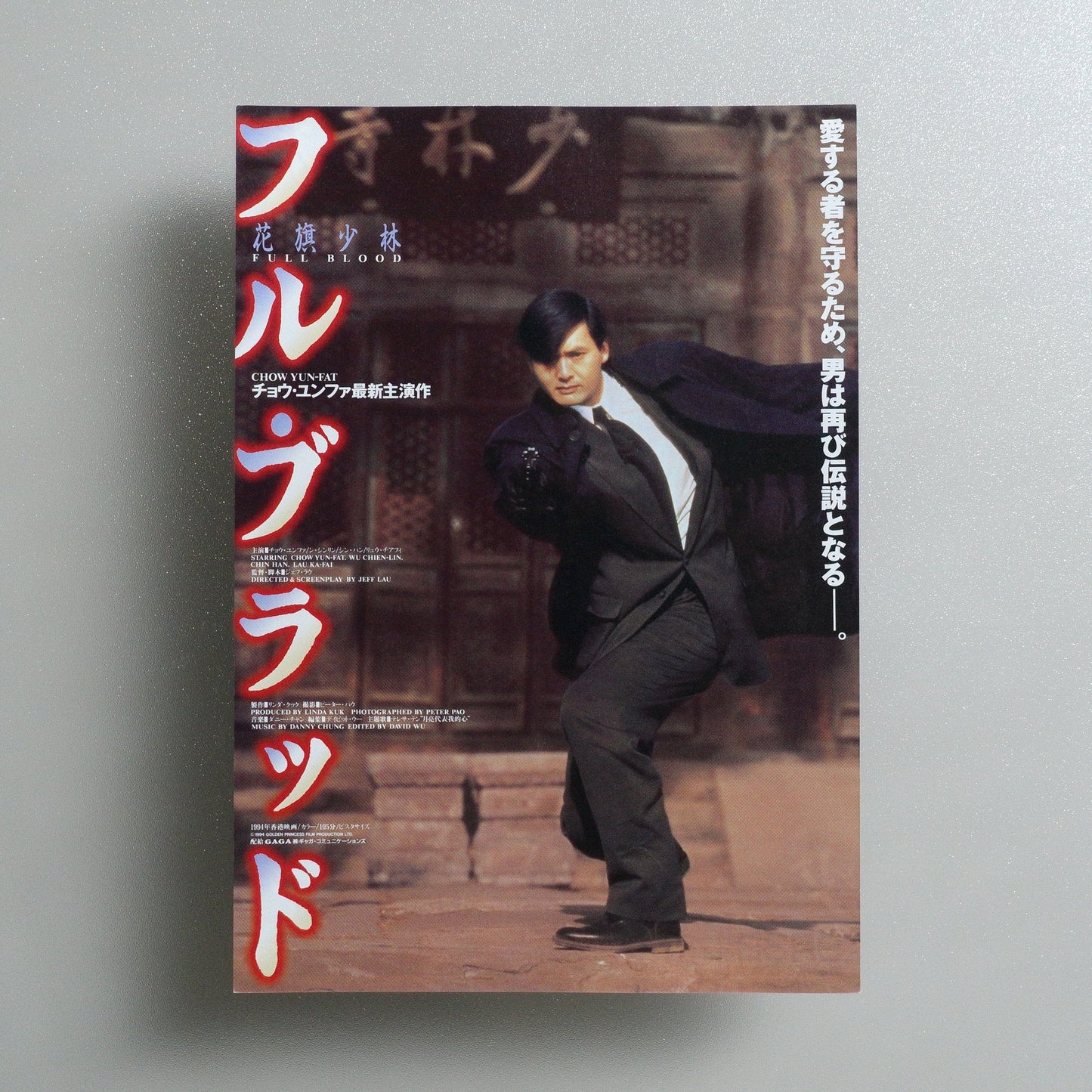 Treasure Hunt : （FULL BLOOD） 1994 Japanese B5 Movie Flyer - front