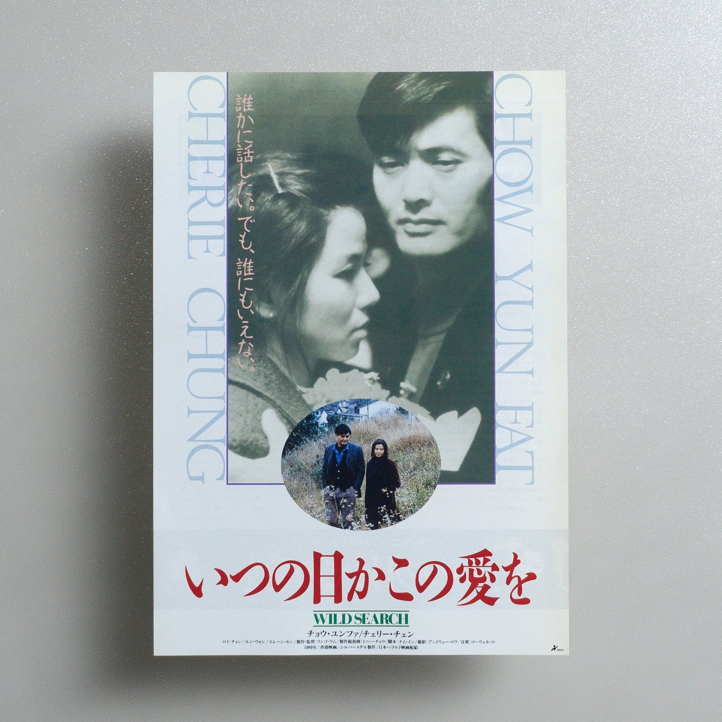 Wild Search 1991 Japanese B5 Movie Flyer - front