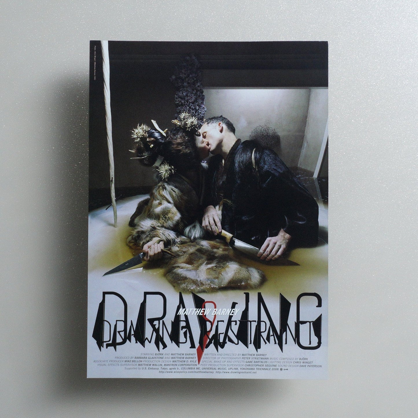 Drawing Restraint 9 : 「 9」 2008 Japanese B5 Movie Flyer - front