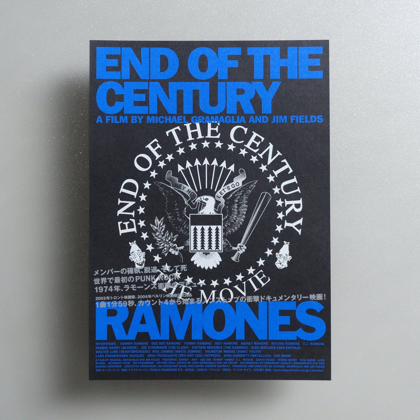 End of the Century: The Story of the Ramones : END OF THE CENTURY 2004 Japanese B5 Movie Poster - front